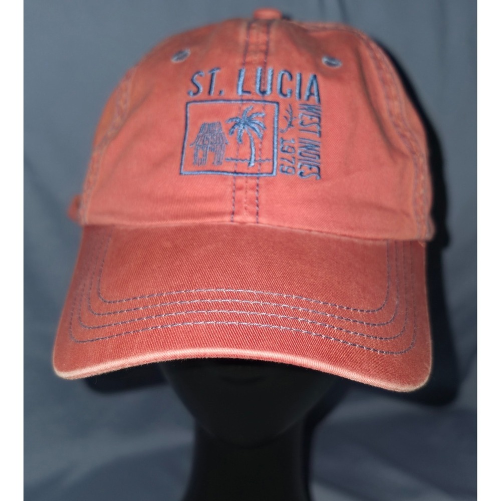 ST. Lucia Caribbean Adjustable Strap‎ Red Hat Special Ahead Edition